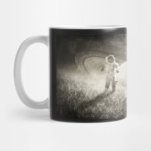 Spaceship and Astronaut Mug